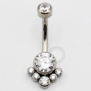 TN142 Navel Piercing Decorada Modelo 1