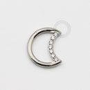 TN444 Lua Daith Cravejado Titânio ASTM F136