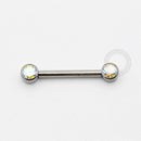 TN607 Nipple Zirconia Flat Rosca Interna Titânio ASTM F136 (16mm)