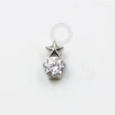 TN984 Topo Micro Estrela Titânio