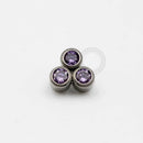 TN174 Topo Trinity Circular Zirconias Titânio ASTM F-136