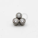 TN174 Topo Trinity Circular Zirconias Titânio ASTM F-136
