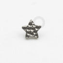 TN363 Topo Estrela Martelado Titânio