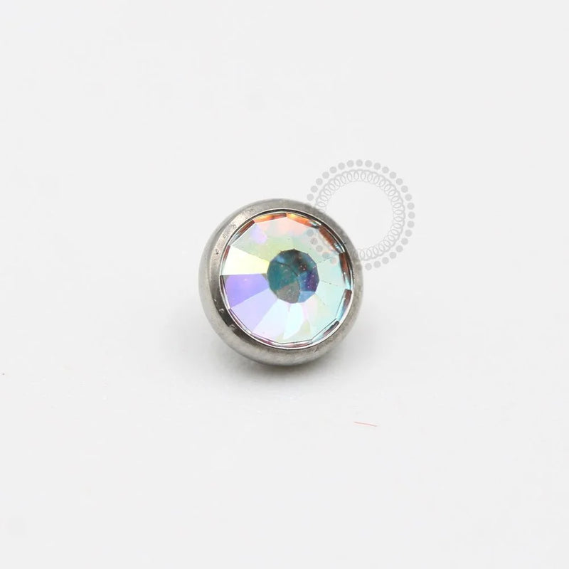 TN385 Topo Microdermal Pedra Boreal Titânio ASTM F-136