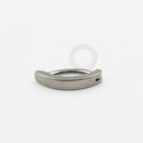 TN1005 Navel Belly Clicker Liso Titânio