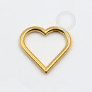 TN1517 Daith Liso Titânio PVD Gold