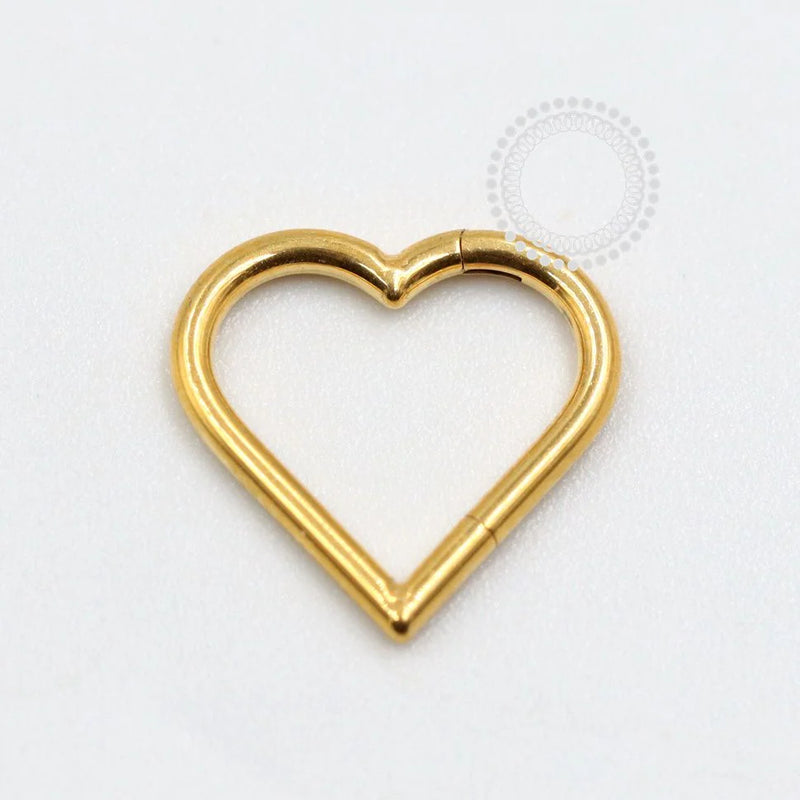 TN1517 Daith Liso Titânio PVD Gold