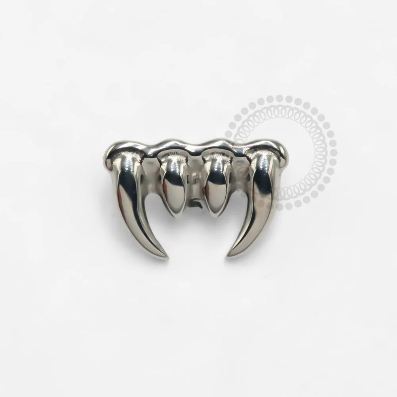 TN1270 Topo Dentes De Vampiro Titânio ASTM F-136