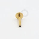 TN1697 Haste Disco 3mm Titânio PVD Gold