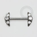 TN1166 Nipple Cluster Push Pin Unilateral Titânio ASTM F136