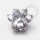 TN1437 Topo Patinha Zircônia Cristal Titânio ASTM F-13
