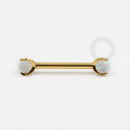 DESCRIÇÃO:     CÓDIGO: TN1425 NOME: Nipple Intimo ESPESSURA: 1.6mm HASTE: 14mm / 16mm TRAVA / ROSCA: Push Pin Somente Um Lado MATERIAL: Titânio PVD Gold GARANTIA: 1 ano