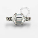 TN1471 Topo Lux Cristal Titânio ASTM F-136