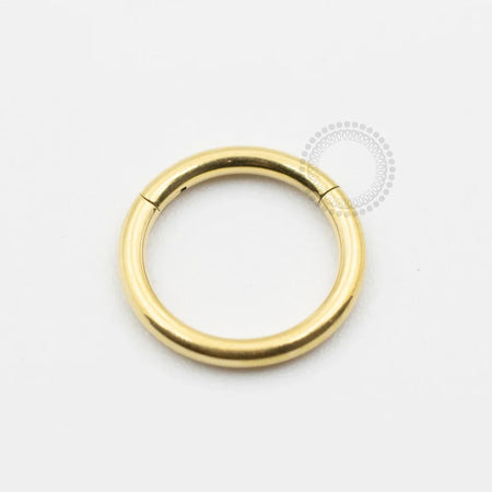 PIERCINGS TRADICIONAIS TITANIO PVD GOLD