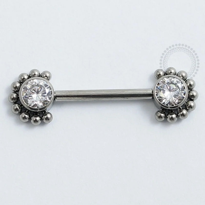 TN161 Nipple Jewelry Indiana (Modelo 2) Titânio