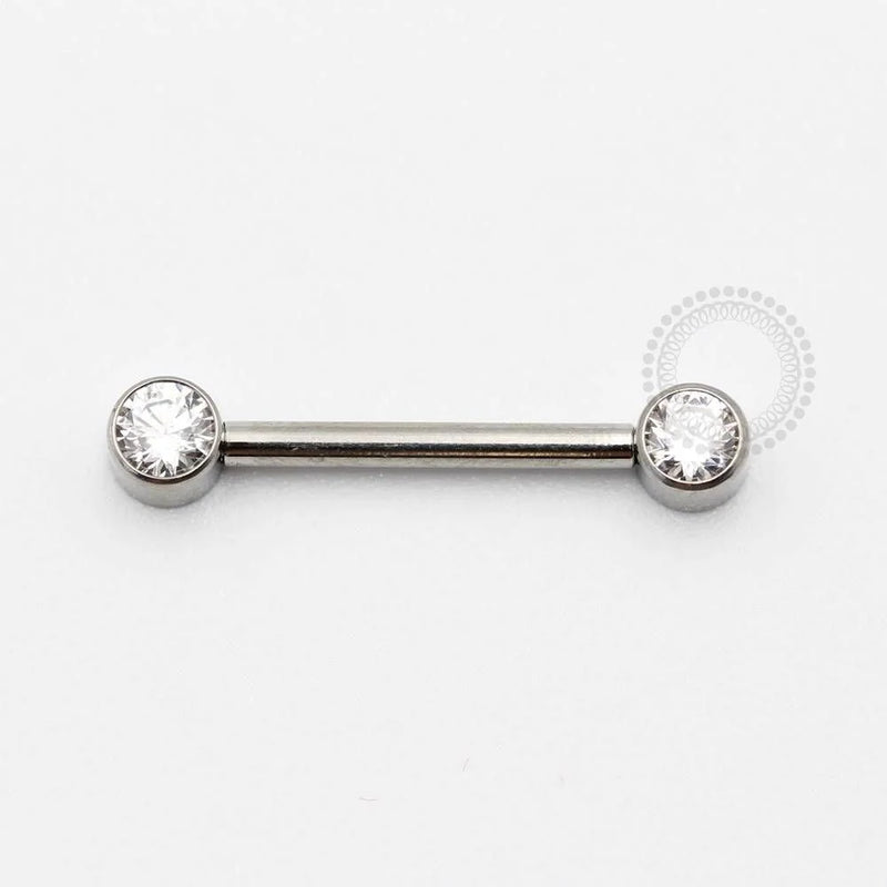 TN431 Nipple Zirconia Flat Rosca Interna Titânio ASTM F136 (14mm)
