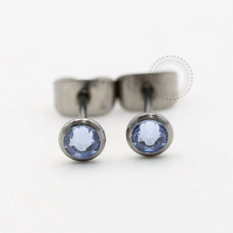 TN356 Brinco Cristal Titânio ASTM F136