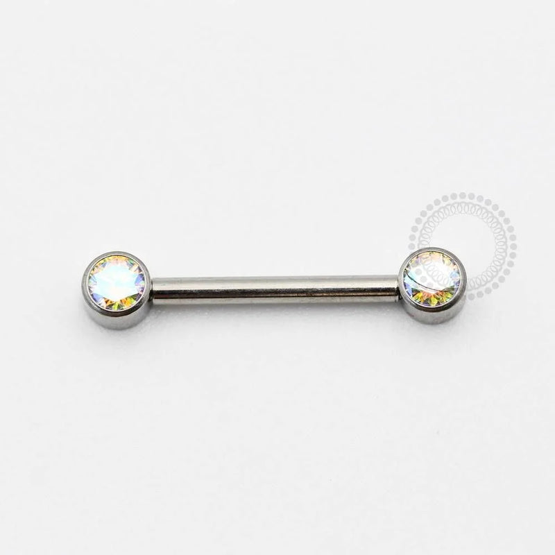 TN607 Nipple Zirconia Flat Rosca Interna Titânio ASTM F136 (16mm)