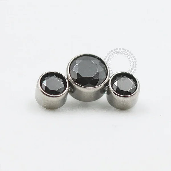 TN500 Topo Mini Cluster Zirconia Black Titânio