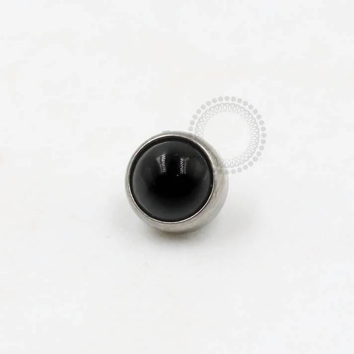 TN286 Topo Microdermal Synthetic Onyx Modelo 2 Titânio 1.6MM