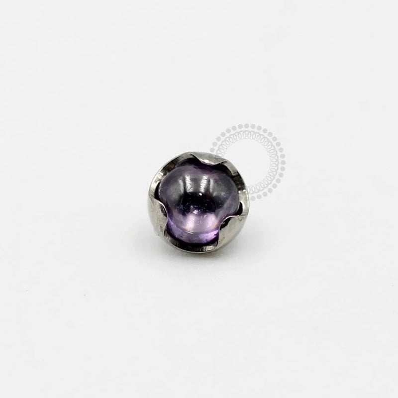 TN331 Topo Microdermal Synthetic Amethyst Titânio ASTM F-136