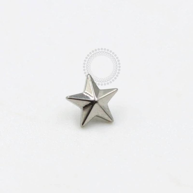 TN997 Topo Estrela Lisa Titânio