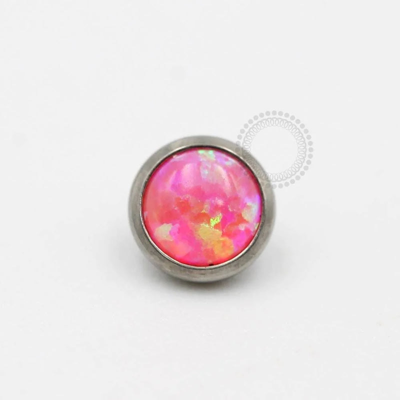 TN384 Topo Microdermal Synthetic Opala Rosa Titânio