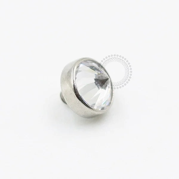 TN653 Topo Microdermal Zirconia Rivoli Titânio ASTM F-136