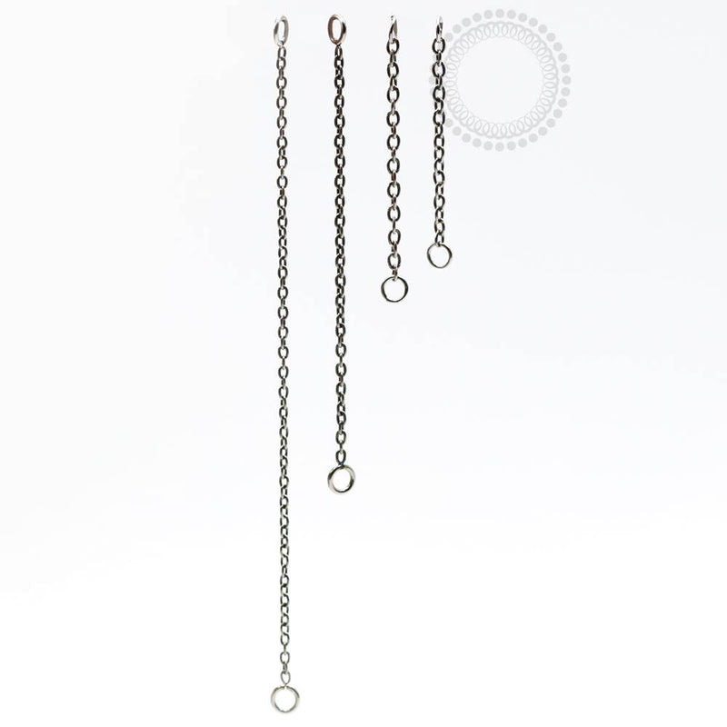 TN393 Corrente Fina Elo 0.5mm Titânio ASTM F136