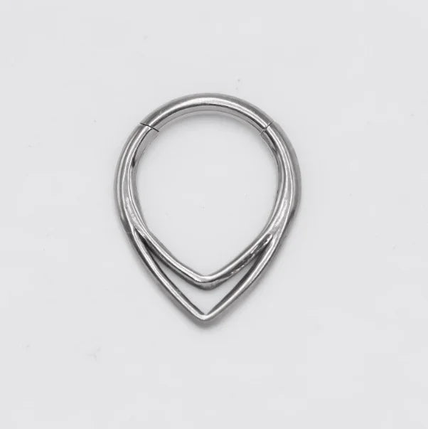 TN1249 Segmento Gota Dupla Titânio ASTM F-136
