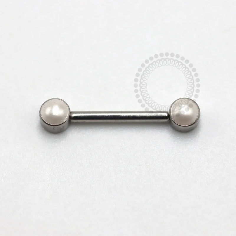 TN1179 Nipple Madrepérola Push Pin Unilateral Titânio ASTM F136